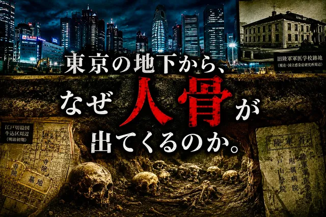 東京の地下から、なぜ「人骨」が出てくるのか。