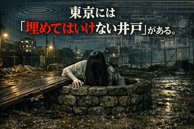 東京には「埋めてはいけない井戸」がある、と言われるのはなぜか。